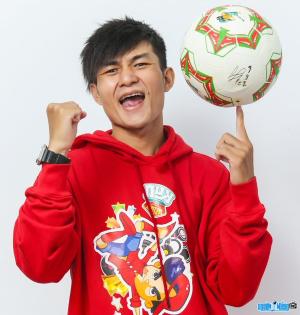 Football player Pham Trong Thy