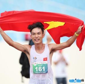 Track and field athlete Hoang Nguyen Thanh