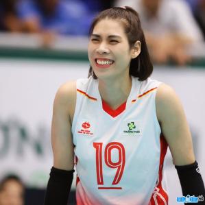 Volleyball player Doan Thi Lam Oanh