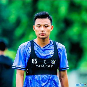 Football player Tran Van Thang