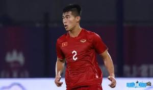 Football player Nguyen Ngoc Thang