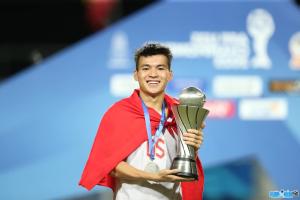 Football player Nguyen Hong Phuc