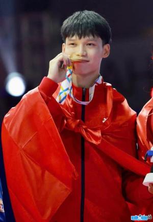 Taekwondo athlete Nguyen Xuan Thanh