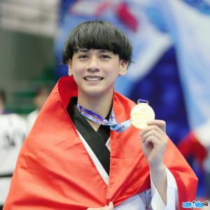 Taekwondo athlete Nguyen Thien Phung