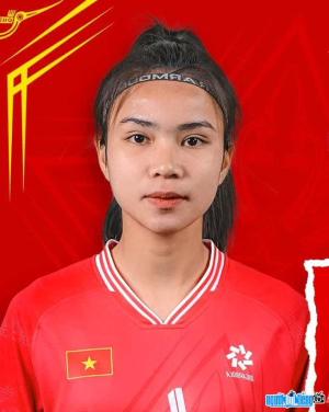Football player Ho Thi Thanh Thao