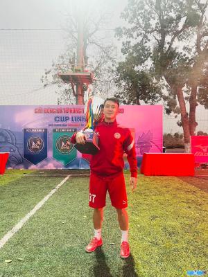 Football player Nguyen Quang Tinh