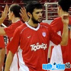 Basketball players Kostas Papanikolaou