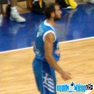 Basketball players Ioannis Bourousis