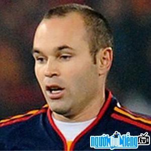 Football player Andres Iniesta
