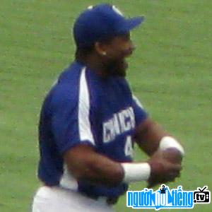 Baseball player Tyrone Woods