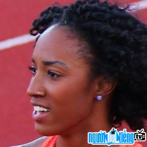Track and field athlete Brianna Rollins
