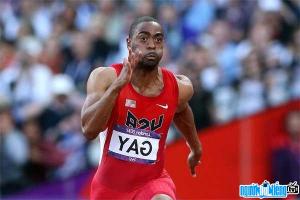 Track and field athlete Tyson Gay