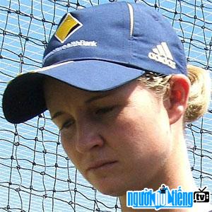 Cricket player Leah Poulton