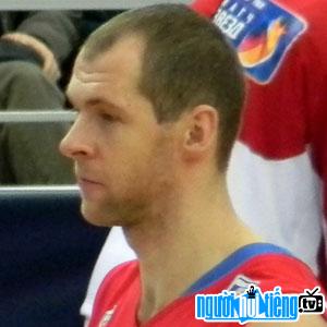 Basketball players Ramunas Siskauskas