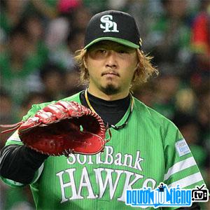 Baseball player Hideki Okajima