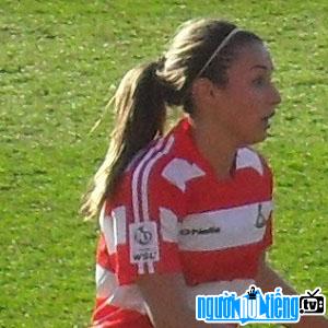 Football player Alyssa Lagonia