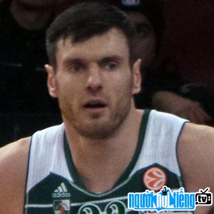 Basketball players Ksystof Lavrinovic