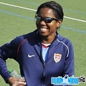 Football player Briana Scurry