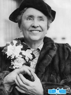 Activist Helen Keller