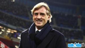 Football coach Roberto Mancini