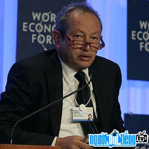 Businessmen Naguib Sawiris