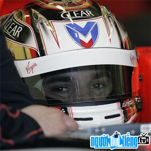 Car racers Timo Glock