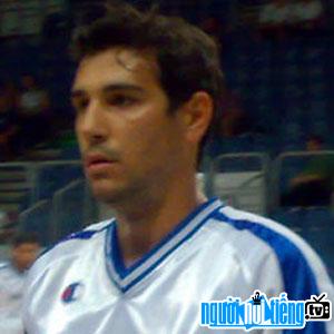 Basketball players Nikolaos Zisis