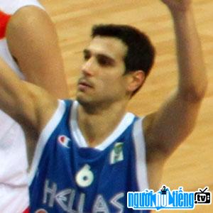 Basketball players Nikos Zisis