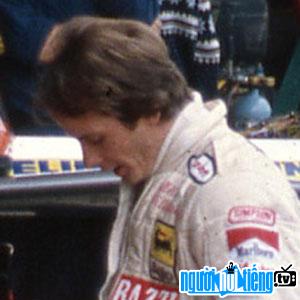 Car racers Gilles Villeneuve