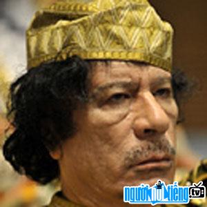 World leader Muammar Gaddafi