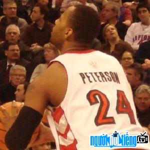 Basketball players Morris Peterson