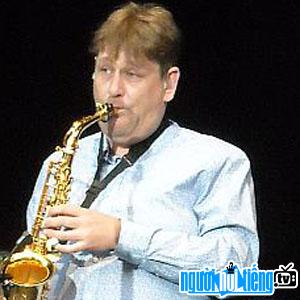 Saxophonist Nigel Hitchcock