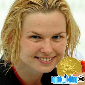 Swimmers Britta Steffen