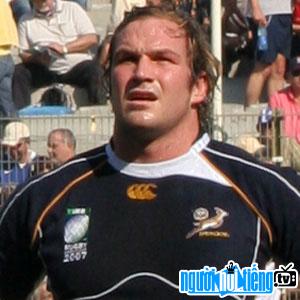 Rugby athlete Jannie du Plessis