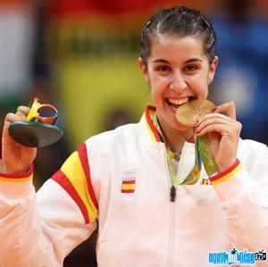 Badminton player Carolina Marin