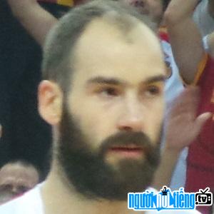 Basketball players Vassilis Spanoulis
