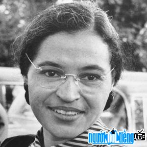 Civil rights leader Rosa Parks