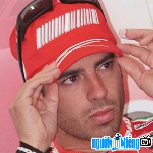 Car racers Marco Melandri