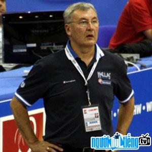 Basketball Coach Jonas Kazlauskas