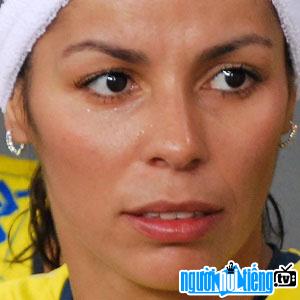 Volleyball player Paula Pequeno
