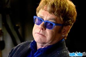 Rock singer Elton John