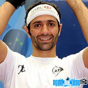 Handball player Amr Shabana
