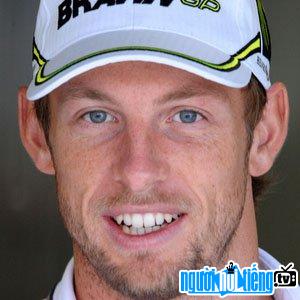 Car racers Jenson Button
