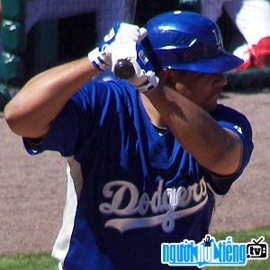 Baseball player Olmedo Saenz