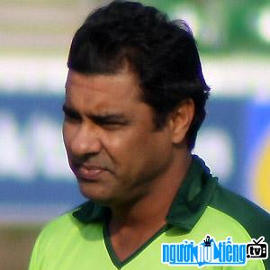 Cricket player Waqar Younis