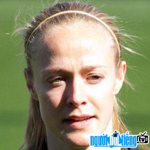 Football player Becky Sauerbrunn