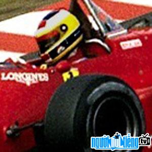 Car racers Michele Alboreto