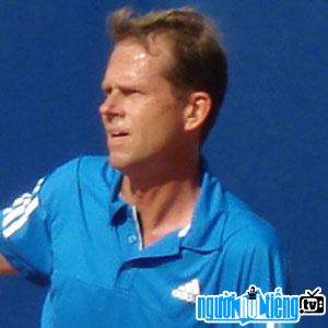 Tennis player Stefan Bengt Edberg