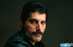 Rock singer Freddie Mercury