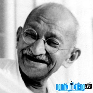 Civil rights leader Mahatma Gandhi